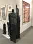 Le songe d'Icare|2018, 1 figure, 190 x 50 x 55 cm, bronze à la cire perdue, patine noire, 1/5 Atelier d'Art, fonderie Hare